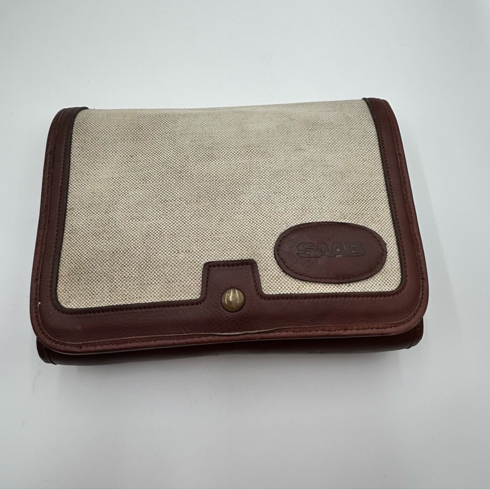 Saab Vintage Owner’s Manual Clutch Case Bag